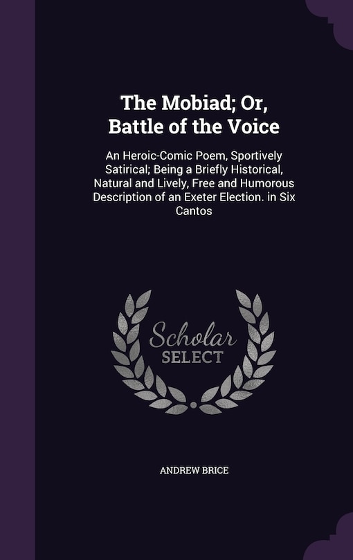 Couverture_The Mobiad; Or, Battle of the Voice