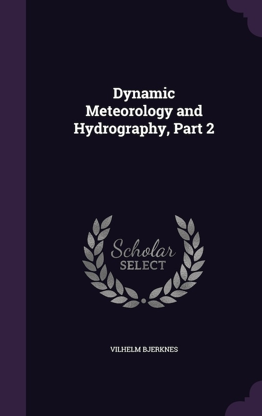 Front cover_Dynamic Meteorology and Hydrography, Part 2