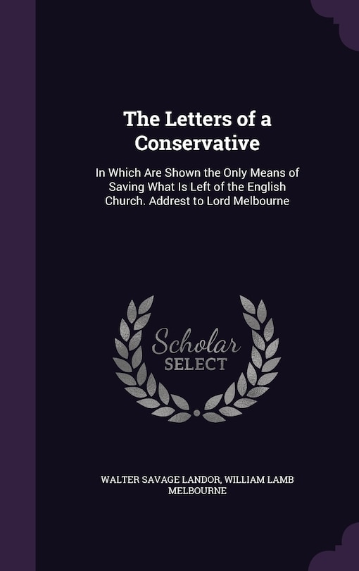 Couverture_The Letters of a Conservative