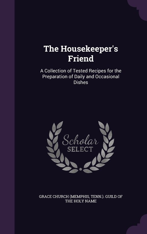 Front cover_The Housekeeper's Friend