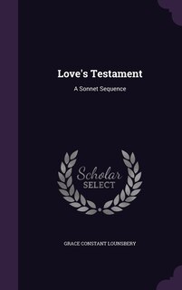 Front cover_Love's Testament