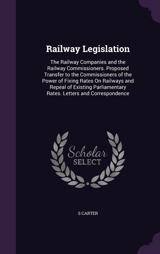 Couverture_Railway Legislation