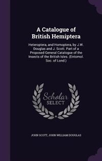 Front cover_A Catalogue of British Hemiptera
