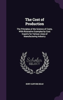 Front cover_The Cost of Production