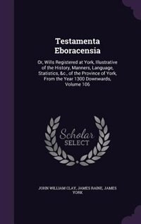 Couverture_Testamenta Eboracensia