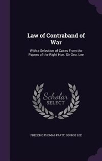 Couverture_Law of Contraband of War
