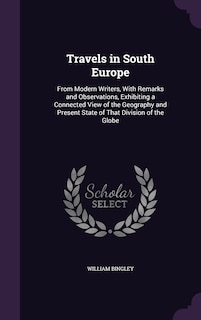 Couverture_Travels in South Europe