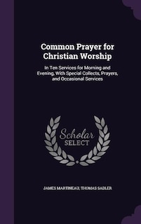 Couverture_Common Prayer for Christian Worship