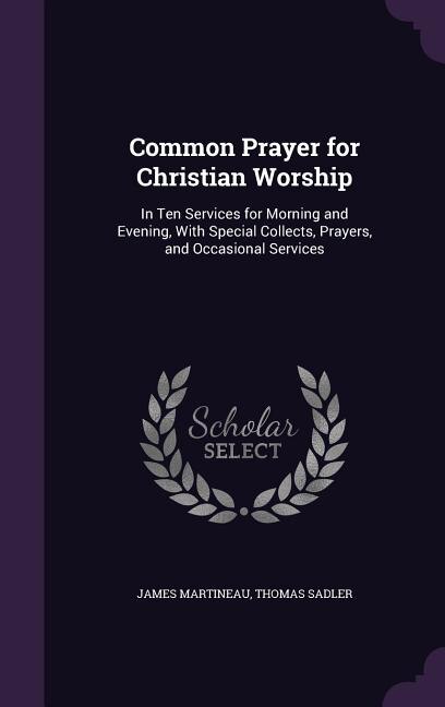 Couverture_Common Prayer for Christian Worship