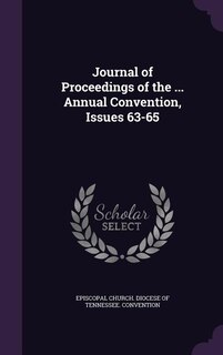 Front cover_Journal of Proceedings of the ... Annual Convention, Issues 63-65