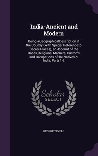 Front cover_India-Ancient and Modern