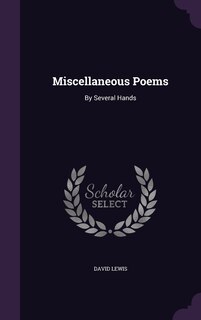 Front cover_Miscellaneous Poems