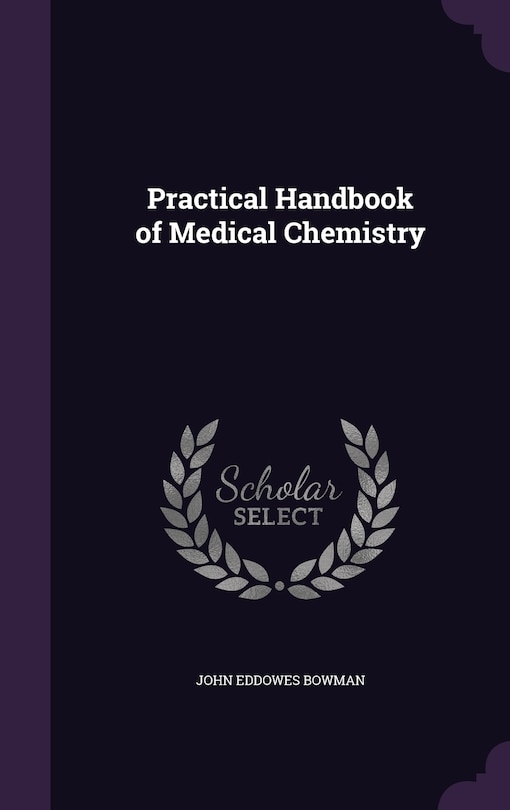 Front cover_Practical Handbook of Medical Chemistry