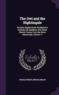 Front cover_The Owl and the Nightingale