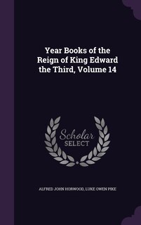 Front cover_Year Books of the Reign of King Edward the Third, Volume 14