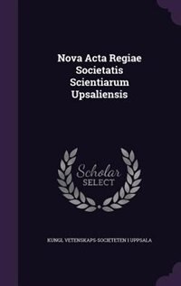 Nova Acta Regiae Societatis Scientiarum Upsaliensis