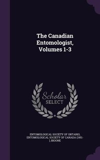 Front cover_The Canadian Entomologist, Volumes 1-3