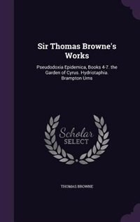 Front cover_Sir Thomas Browne's Works