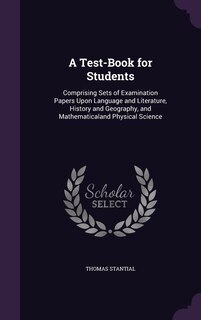 Couverture_A Test-Book for Students