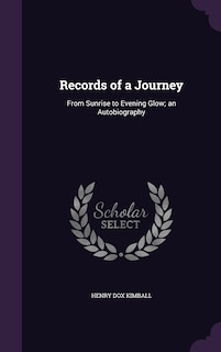 Couverture_Records of a Journey