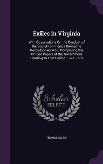 Front cover_Exiles in Virginia