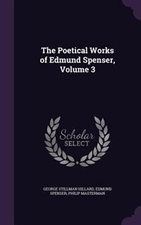 Couverture_The Poetical Works of Edmund Spenser, Volume 3