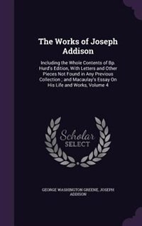 Front cover_The Works of Joseph Addison