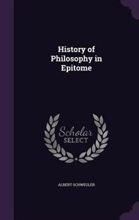 Front cover_History of Philosophy in Epitome