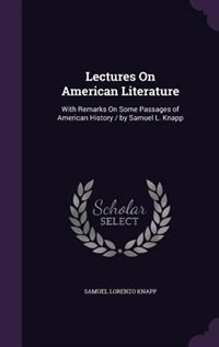 Couverture_Lectures On American Literature