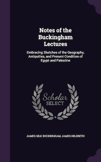 Front cover_Notes of the Buckingham Lectures