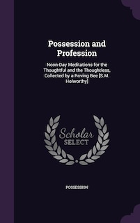 Front cover_Possession and Profession