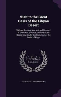 Front cover_Visit to the Great Oasis of the Libyan Desert