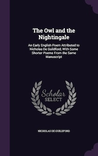 Couverture_The Owl and the Nightingale