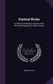 Couverture_Poetical Works