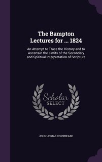 Front cover_The Bampton Lectures for ... 1824