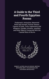 Front cover_A Guide to the Third and Fourth Egyptian Rooms