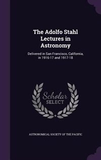 Front cover_The Adolfo Stahl Lectures in Astronomy