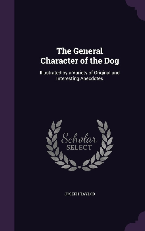 Front cover_The General Character of the Dog