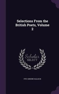 Couverture_Selections From the British Poets, Volume 2