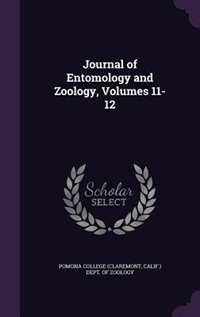 Journal of Entomology and Zoology, Volumes 11-12