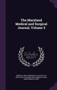 Front cover_The Maryland Medical and Surgical Journal, Volume 3