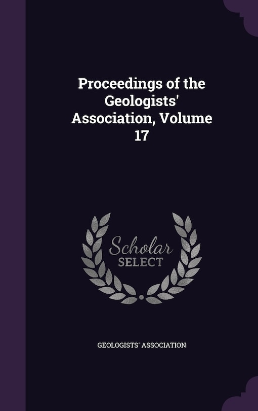 Front cover_Proceedings of the Geologists' Association, Volume 17