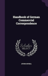 Front cover_Handbook of German Commercial Correspondence
