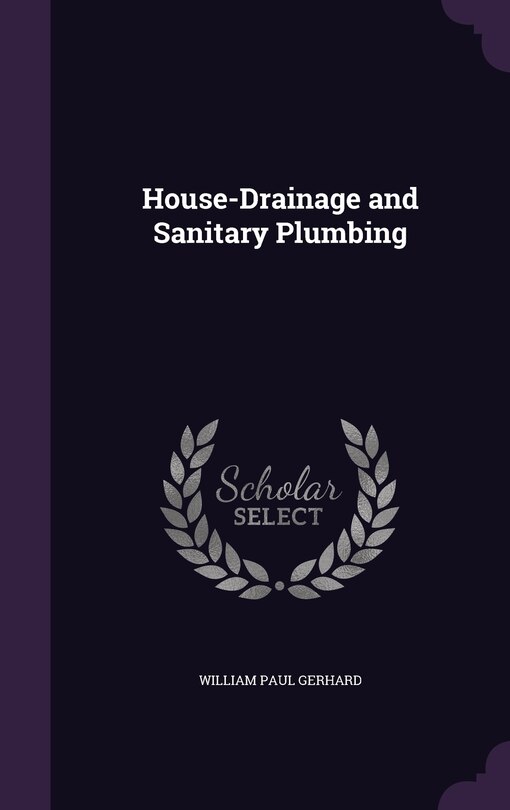 Front cover_House-Drainage and Sanitary Plumbing