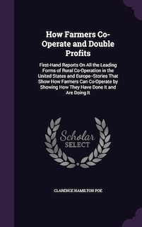Front cover_How Farmers Co-Operate and Double Profits