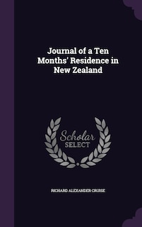 Front cover_Journal of a Ten Months' Residence in New Zealand