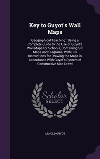 Front cover_Key to Guyot's Wall Maps