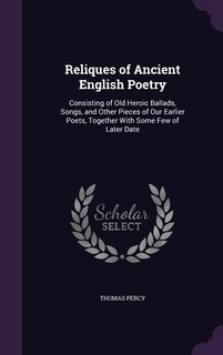 Couverture_Reliques of Ancient English Poetry