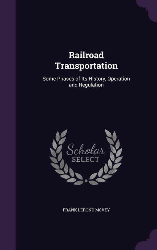 Couverture_Railroad Transportation