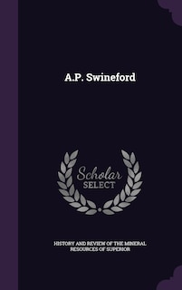 Front cover_A.P. Swineford